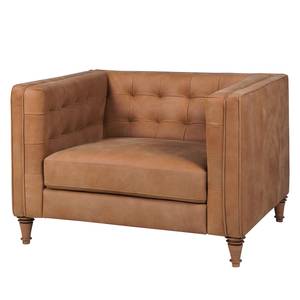 Fauteuil Buckingham IV Leer - Leer Custo: Bruin