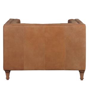 Fauteuil Buckingham IV Cuir - Cuir véritable Custo : Marron