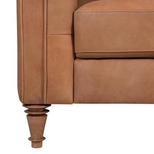 Fauteuil Buckingham IV Cuir - Cuir véritable Custo : Marron