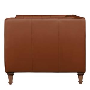 Sessel Buckingham IV Leder - Echtleder Lasde: Cognac