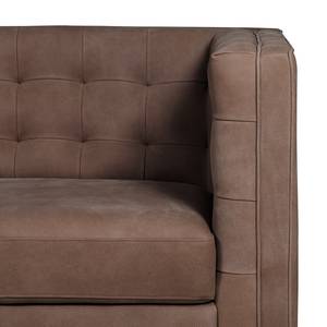 Sofa Buckingham IV (3-Sitzer) Leder - Echtleder Custo: Dunkelbraun