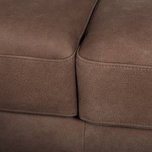 Sofa Buckingham IV (3-Sitzer) Leder - Echtleder Custo: Dunkelbraun