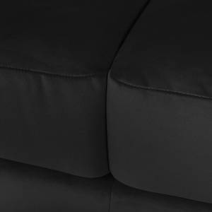 Sofa Buckingham III (3-Sitzer) Microfaser - Stoff Tond: Schwarz