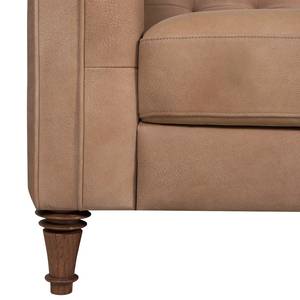 Sofa Buckingham IV (3-Sitzer) Leder - Echtleder Custo: Hellbraun