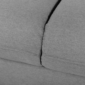 Sofa Greenwich I (3-Sitzer) Flachgewebe - Stoff Ramira: Silber