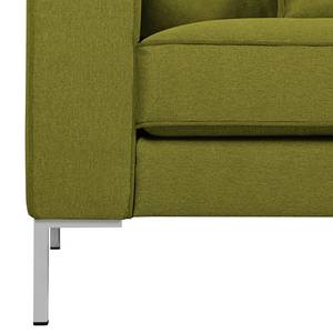 Sofa Piccadilly I (3-Sitzer) Flachgewebe - Limettengrün
