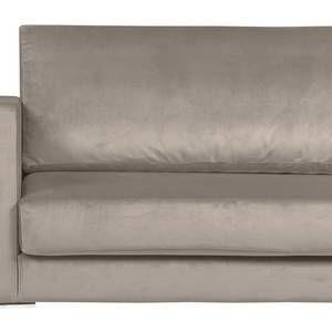 Hoekbank Portobello III Microvezel - Stof Tond: Lichtgrijs - Breedte: 293 cm - Longchair vooraanzicht rechts