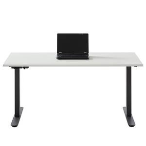 Bureau Lansvale Wit/antracietkleurig