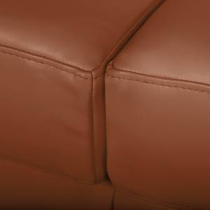 Ecksofa Portobello IV Echtleder - Echtleder Lasde: Cognac - Breite: 293 cm - Longchair davorstehend rechts