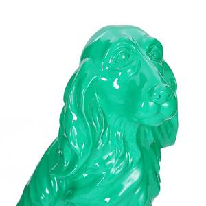 Sculptuur Munsterlander Groen - Plastic - 20 x 39 x 33 cm