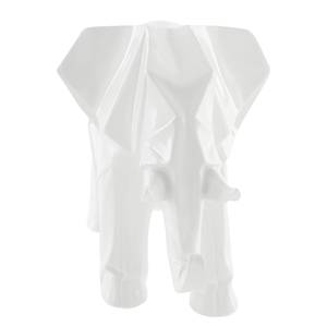 Statuette Elephant Résine synthétique - Blanc
