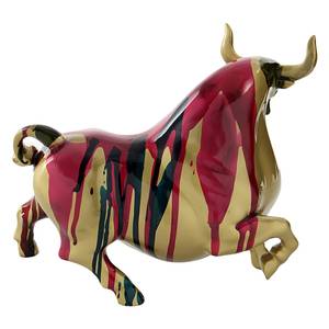 Dekofigur Taurus Kunstharz - Multicolor