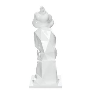 Statuette Kenya I Résine synthétique - Blanc