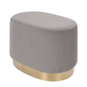 Tabouret Nano Pin, MDF, polyester, mousse - Sable mat