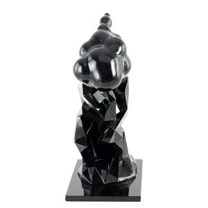 Statuette Kenya I Résine synthétique - Noir