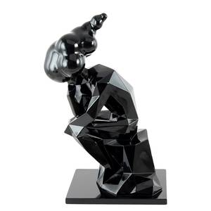 Statuette Kenya I Résine synthétique - Noir