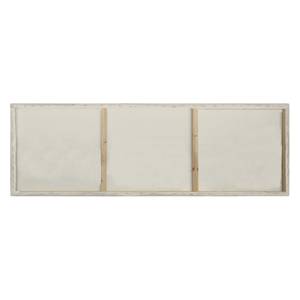 Afbeelding Kalahari I Zilver - Plastic - Deels massief hout - 50 x 150 x 3.8 cm