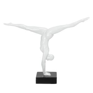 Sculptuur Athlete Kunsthars - Wit