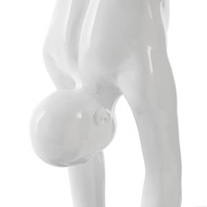 Statuette Athlete Résine synthétique - Blanc
