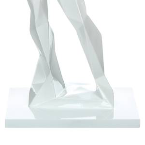 Statuette Kenya III Résine synthétique - Blanc