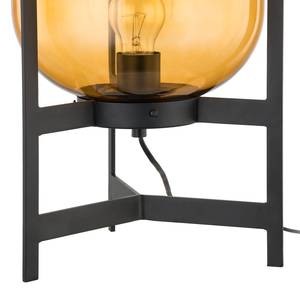 Lampe Vibo Fer / Verre - 1 ampoule - Orange