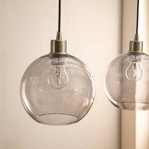 JAKOBSBYN Abat-jour suspension, verre transparent, 30 cm - IKEA