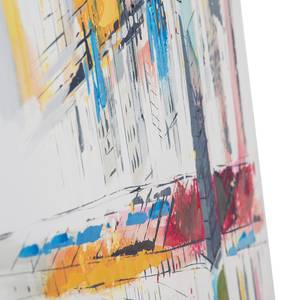 Impression sur toile Araluen Multicolore - Textile - Bois/Imitation - 100 x 100 x 5 cm