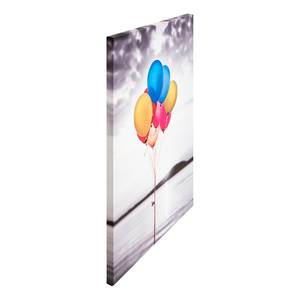 Leinwandbild Malik Bliss Multicolor - Textil - Holzart/Dekor - 60 x 80 x 2.8 cm