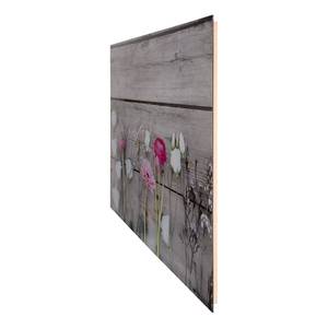 Deko-Panel Jad Spring Grau - Holzwerkstoff - 98 x 68 x 2 cm