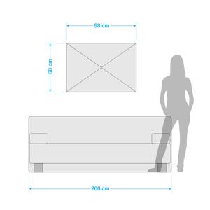 Deko-Panel Jad Spring Grau - Holzwerkstoff - 98 x 68 x 2 cm