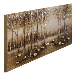 Impression sur toile Rasgrad Métal - Textile - Bois/Imitation - 80 x 40 x 2.8 cm