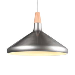 Hanglamp Nab ijzer/massief grenenhout - 1 lichtbron - Breedte: 39 cm