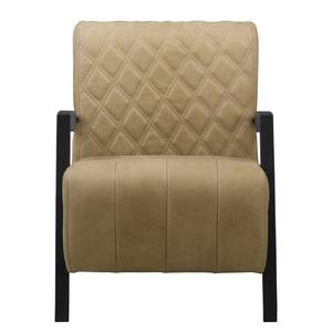 Fauteuil Richlands I Cuir véritable - Cuir Kena: Taupe