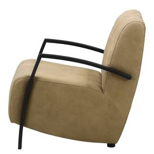 Fauteuil Richlands I Echt leer - Leer Kena: Taupe