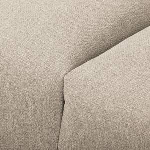 Ecksofa Graide II Strukturstoff - Warmes Beige - Longchair davorstehend links - Keine Funktion