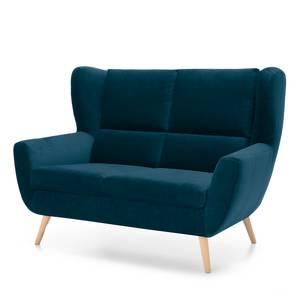 Sofa Glenhaven (2-Sitzer) Samt - Marineblau