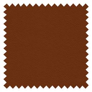 Fauteuil Spay Cuir véritable - Cognac