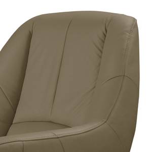 Fauteuil Spay echt leer - Taupe