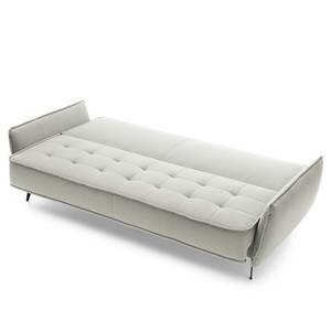 Canapé convertible Lonau Microfibre - Gris