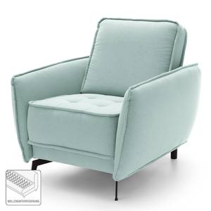 Fauteuil Lonau Microfibre - Bleu acier