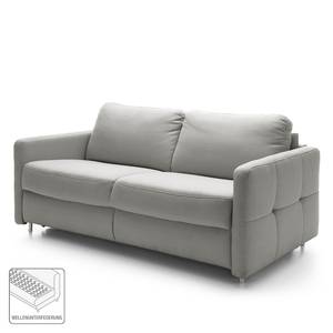 Schlafsofa Montenegro Strukturstoff - Grau - Breite: 157 cm