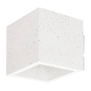 LED-Wandleuchte Block I Keramik - 1-flammig - Weiß