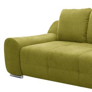 Big Sofa Macacona Microfaser - Avocado - Schlaffunktion für dauerhafte Nutzung