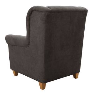 Fauteuil Bergère Carine I Tissu structuré - Taupe