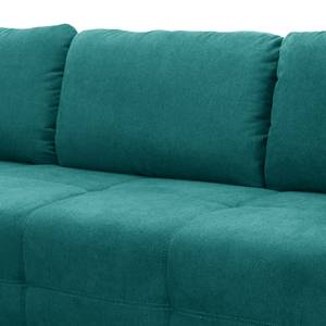 Big Sofa Macacona Microfaser - Petrol - Schlaffunktion für dauerhafte Nutzung
