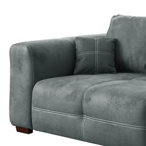 Big Sofa Modave Antiklederlook - Grau