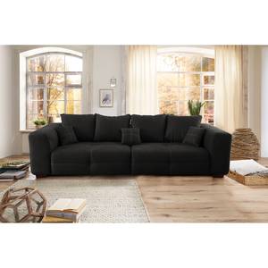 Big Sofa Modave Antiklederlook - Schwarz
