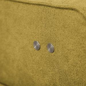 Ecksofa Belair Microfaser - Pistaziengrün - Longchair davorstehend links - Sitztiefenverstellung