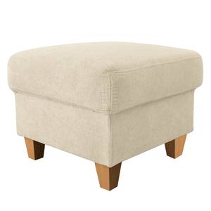 Fauteuil Bergère Carine II Tissu structuré - Ecru