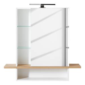 Set di mobili da bagno Novolino I (2) Illuminazione inclusa - Bianco opaco